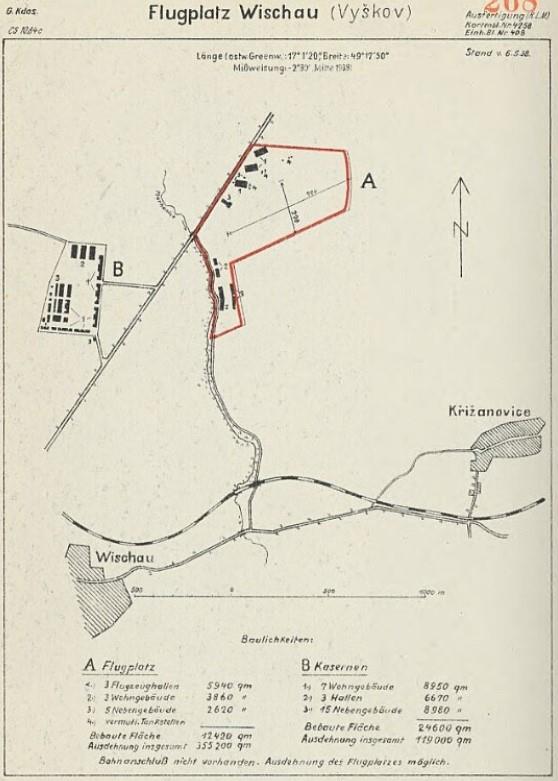 Letiště Vyškov 1939-1945
